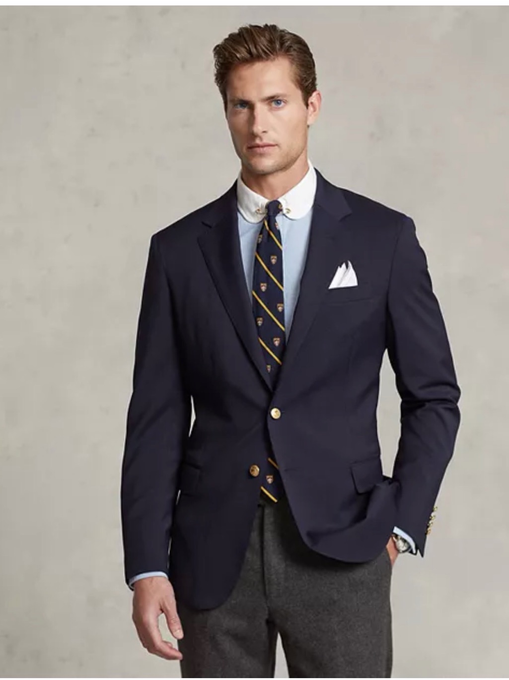 Men's Polo Ralph Lauren Navy Sports Coat